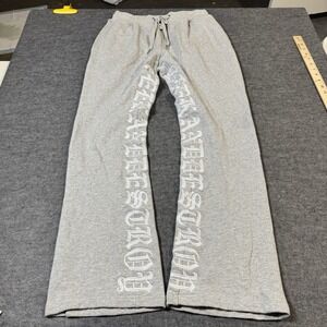 EPTM Sweatpants Mens M Flare Leg Embroidered‎ Logo Streetwear Hype Grunge Casual